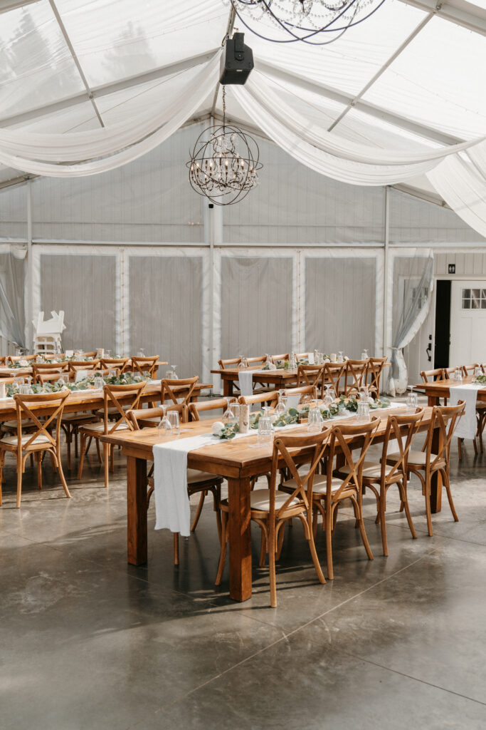 reception decor