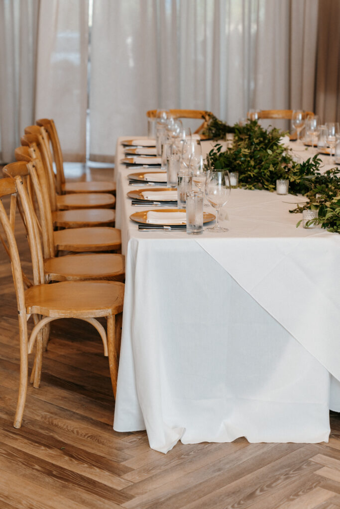 reception decor